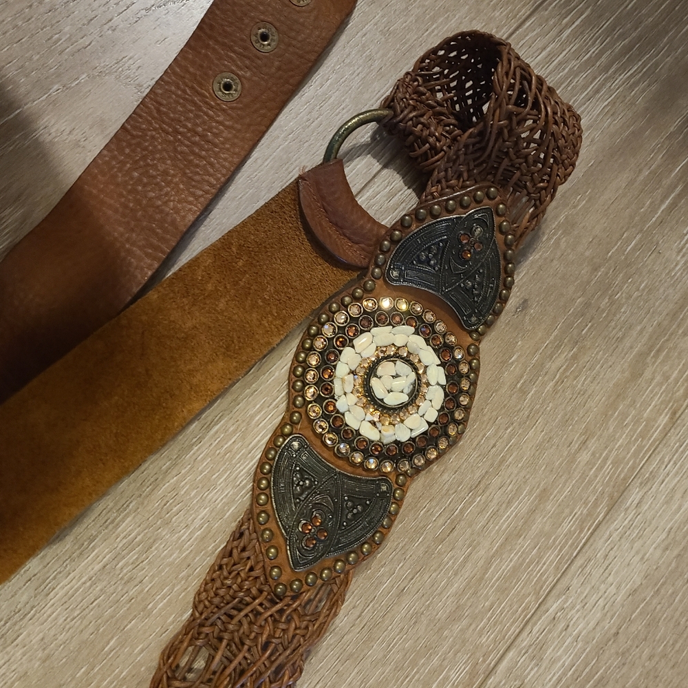 Leather Rock genuine leather belt
